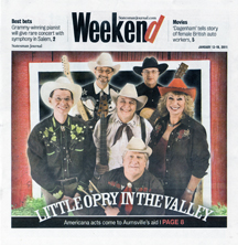 oregon valley boys, cover of Statesman Journal Weekend edition